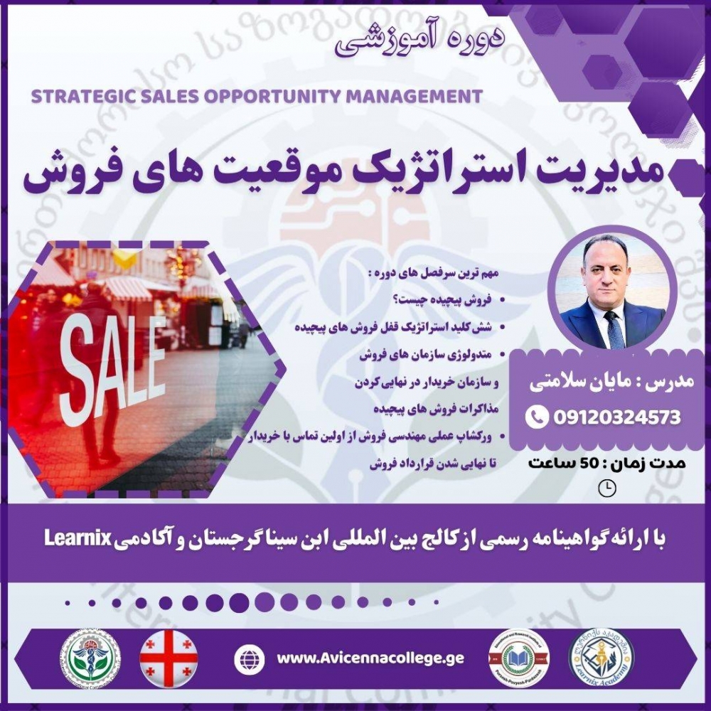 مدیریت استراتژیک موقعیت های فروش